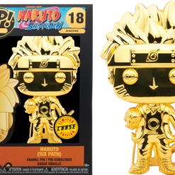 The Amazing Collectables Animation Funko Pop! Naruto: Shippuden - Naruto Six Path 4" Enamel Pin #18