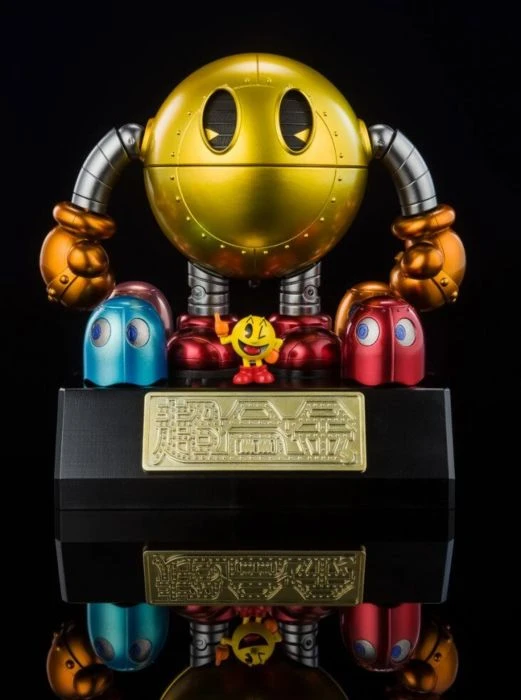 The Amazing Collectables Pac-Man - Pac-Man Chogokin 4" Die-Cast Action Figure Video Games 4 The Amazing Collectables Pac-Man - Pac-Man Chogokin 4" Die-Cast Action Figure Video Games