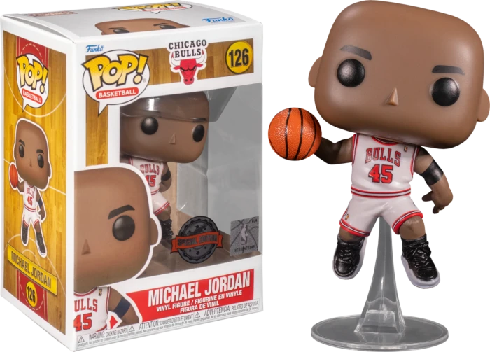 The Amazing Collectables Funko Pop! NBA Basketball - Michael Jordan Chicago Bulls 1995 Playoffs #126 3 The Amazing Collectables Funko Pop! NBA Basketball - Michael Jordan Chicago Bulls 1995 Playoffs #126
