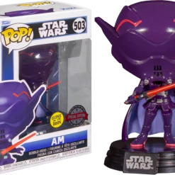 The Amazing Collectables Funko Pop! Star Wars: Visions - Am Glow In The Dark #503