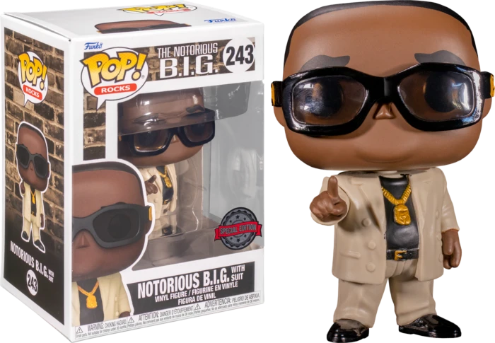 The Amazing Collectables Funko Pop! Notorious B.I.G. - Notorious B.I.G. With Hypnotize Suit #243 3 The Amazing Collectables Funko Pop! Notorious B.I.G. - Notorious B.I.G. With Hypnotize Suit #243