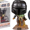 The Amazing Collectables Funko Pop! Star Wars: Across The Galaxy - The Mandalorian With Grogu With Enamel Pin #402
