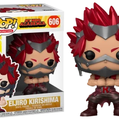 The Amazing Collectables Funko Pop! My Hero Academia - Eijiro Kirishima Metallic #606 Animation