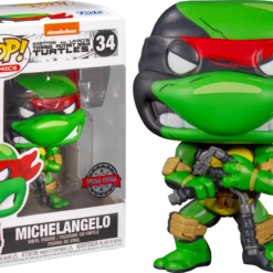 The Amazing Collectables Funko Pop! Teenage Mutant Ninja Turtles (1984) - Michelangelo Comic #34 - Chase Chance