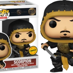 The Amazing Collectables Funko Pop! Mortal Kombat (2021) - Scorpion #1055 - Chase Chance