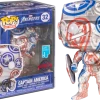 The Amazing Collectables Funko Pop! The Avengers - Captain America In Stark Tech Suit Patriotic Age Artist Series With Pop! Protector #32 Latest Additions