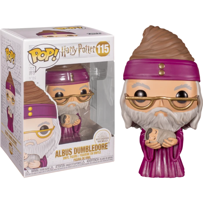 The Amazing Collectables Latest Additions Funko Pop! Harry Potter - Dumbledore With Baby Harry #115 3 The Amazing Collectables Latest Additions Funko Pop! Harry Potter - Dumbledore With Baby Harry #115