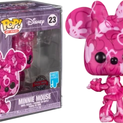 The Amazing Collectables Latest Additions Funko Pop! Disney - Mickey Mouse & Minnie Mouse Artist Series With Pop! Protector - Bundle (Set Of 2)