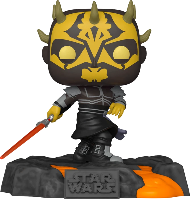 The Amazing Collectables Funko Pop! Star Wars: Red Saber Series Volume 1 - Savage Opress Glow In The Dark Deluxe #521 5 The Amazing Collectables Funko Pop! Star Wars: Red Saber Series Volume 1 - Savage Opress Glow In The Dark Deluxe #521