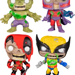The Amazing Collectables Funko Pop! Marvel Zombies - Magneto Zombie 10” #697