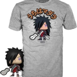 The Amazing Collectables Funko Pop! Naruto: Shippuden - Madara With Scythe Pop! Vinyl Figure & T-Shirt Box Set Animation