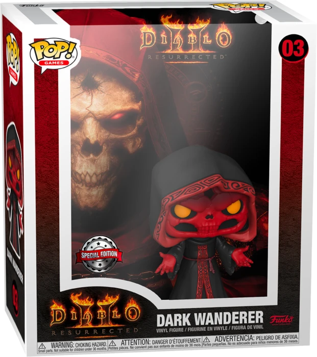 The Amazing Collectables Funko Pop! Games Cover - Diablo II: Resurrected - Dark Wanderer Glow In The Dark #03 3 The Amazing Collectables Funko Pop! Games Cover - Diablo II: Resurrected - Dark Wanderer Glow In The Dark #03