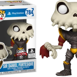 The Amazing Collectables Video Games Funko Pop! MediEvil - Sir Daniel Fortesque Metallic #784
