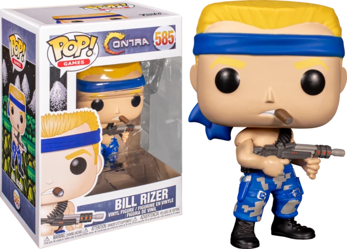 The Amazing Collectables Funko Pop! Contra - Bill #585 3 The Amazing Collectables Funko Pop! Contra - Bill #585