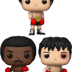 The Amazing Collectables Funko Pop! Rocky - The Eye Of The - Bundle (Set Of 3) Bundles