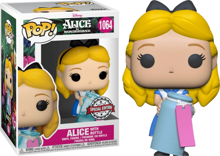 The Amazing Collectables Latest Additions Funko Pop! Alice In Wonderland - Alice With Bottle 70th Anniversary #1064 3 The Amazing Collectables Latest Additions Funko Pop! Alice In Wonderland - Alice With Bottle 70th Anniversary #1064