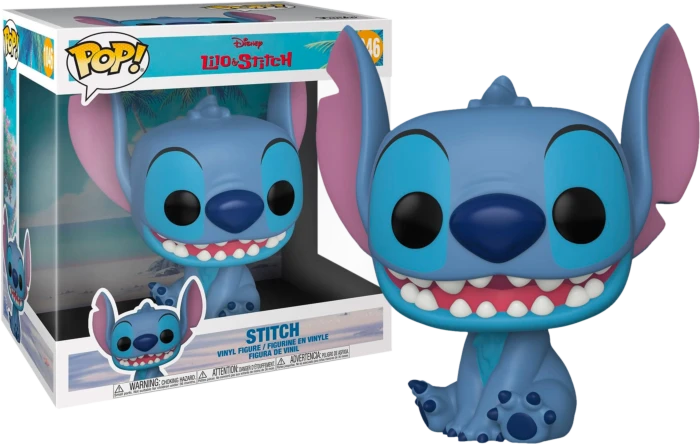 The Amazing Collectables Funko Pop! Lilo & Stitch - Stitch 10” #1046 3 The Amazing Collectables Funko Pop! Lilo & Stitch - Stitch 10” #1046