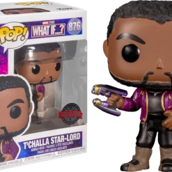 The Amazing Collectables Funko Pop! Marvel: What If… - T’Challla Star-Lord Unmasked #876 Latest Additions