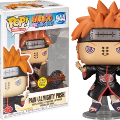 The Amazing Collectables Funko Pop! Naruto: Shippuden - Pain With Shinra Tensei Glow In The Dark #944 Animation