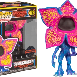 The Amazing Collectables Blacklight ✨ Funko Pop! Stranger Things - Demogorgon, Eleven & Dustin Blacklight - Bundle (Set Of 3