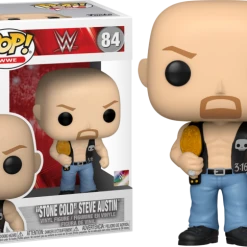 The Amazing Collectables Funko Pop! WWE - Stone Cold Steve Austin With Championship Belt #84