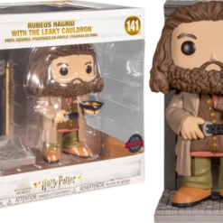 The Amazing Collectables Latest Additions Funko Pop! Harry Potter - Hagrid With The Leaky Cauldron Diagon Alley Diorama Deluxe #141