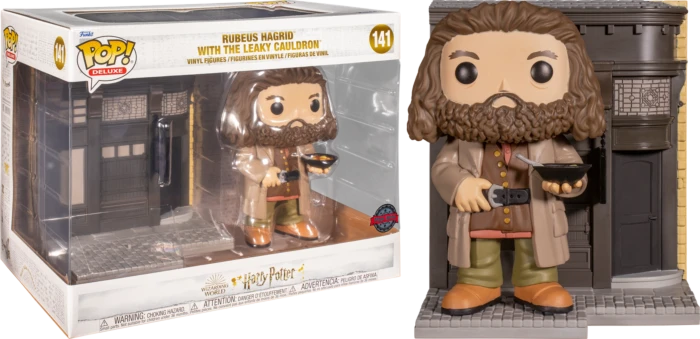 The Amazing Collectables Latest Additions Funko Pop! Harry Potter - Hagrid With The Leaky Cauldron Diagon Alley Diorama Deluxe #141 3 The Amazing Collectables Latest Additions Funko Pop! Harry Potter - Hagrid With The Leaky Cauldron Diagon Alley Diorama Deluxe #141