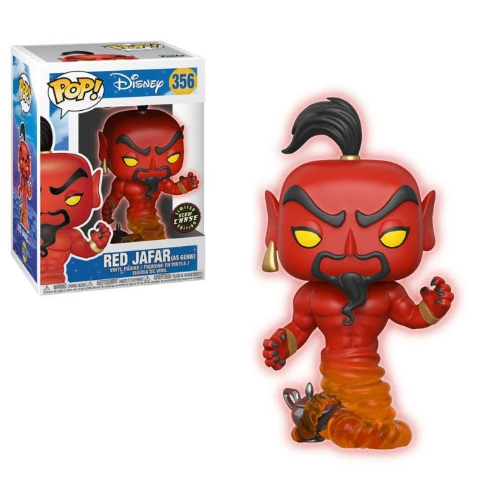 The Amazing Collectables Funko Pop! Aladdin - Red Jafar (as Genie) #356 - Chase Chance Chase Chance! 4 The Amazing Collectables Funko Pop! Aladdin - Red Jafar (as Genie) #356 - Chase Chance Chase Chance!
