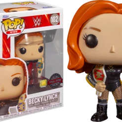 The Amazing Collectables Funko Pop! WWE - Becky Lynch With Two Belts #102