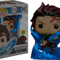The Amazing Collectables Animation Funko Pop! Demon Slayer - Tanjiro With Dragon Translucent Glow In The Dark #873