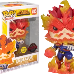 The Amazing Collectables Animation Funko Pop! My Hero Academia - Endeavor Glow In The Dark #785