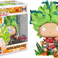 The Amazing Collectables Chase Chance! Funko Pop! Dragon Ball Super - Super Saiyan Kale With Energy Base #819 - Chase Chance