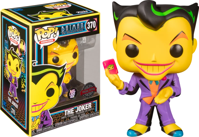 The Amazing Collectables Funko Pop! Batman: The Animated Series - Blacklight - Bundle (Set Of 3) 5 The Amazing Collectables Funko Pop! Batman: The Animated Series - Blacklight - Bundle (Set Of 3)