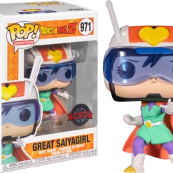 The Amazing Collectables Funko Pop! Dragon Ball Z - Great Saiyaman & Saiyagirl (+ Box Of 6 Mystery Exclusive Pop! Vinyl Figures) Animation