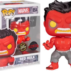 The Amazing Collectables Chase Chance! Funko Pop! Hulk - Red Hulk #854 - Chase Chance