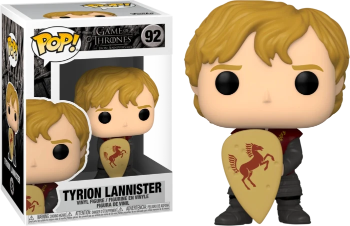 The Amazing Collectables Funko Pop! Game Of Thrones - Tyrion Lannister With Shield 10th Anniversary #92 4 The Amazing Collectables Funko Pop! Game Of Thrones - Tyrion Lannister With Shield 10th Anniversary #92
