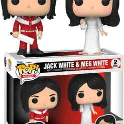 The Amazing Collectables Rocks Funko Pop! The White Stripes - Jack White & Meg White - 2-Pack