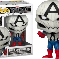 The Amazing Collectables Latest Additions Funko Pop! Venom - Poison Captain America #856