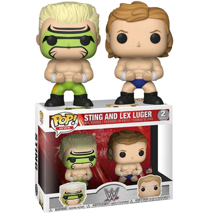 The Amazing Collectables Funko Pop! WWE - Lex Luger And Surfer Sting - 2-Pack 3 The Amazing Collectables Funko Pop! WWE - Lex Luger And Surfer Sting - 2-Pack