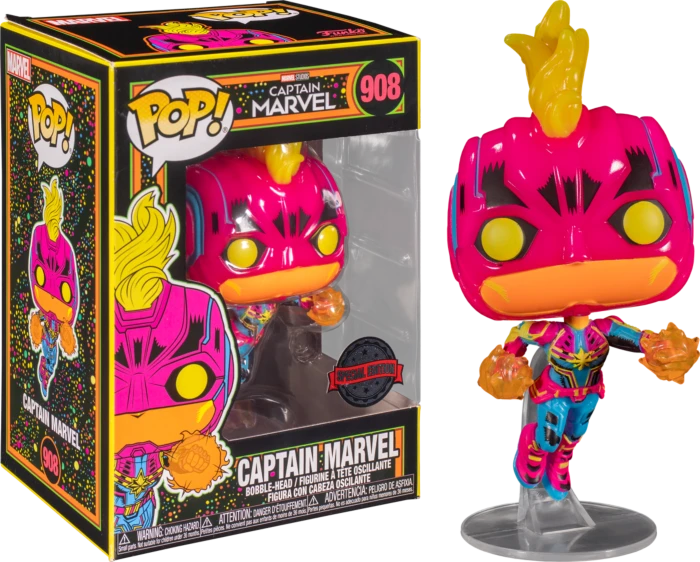 The Amazing Collectables Blacklight ✨ Funko Pop! Marvel: Blacklight - Thanos, Captain Marvel & Ant-Man Blacklight - Bundle (Set Of 3) 4 The Amazing Collectables Blacklight ✨ Funko Pop! Marvel: Blacklight - Thanos, Captain Marvel & Ant-Man Blacklight - Bundle (Set Of 3)