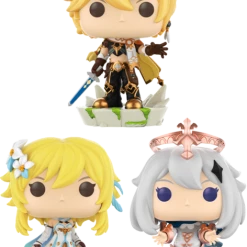 The Amazing Collectables Funko Pop! Genshin Impact - Travelling Companions - Bundle (Set Of 3)