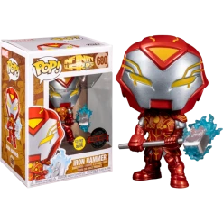 The Amazing Collectables Latest Additions Funko Pop! Infinity Warps - Iron Hammer Glow In The Dark #680