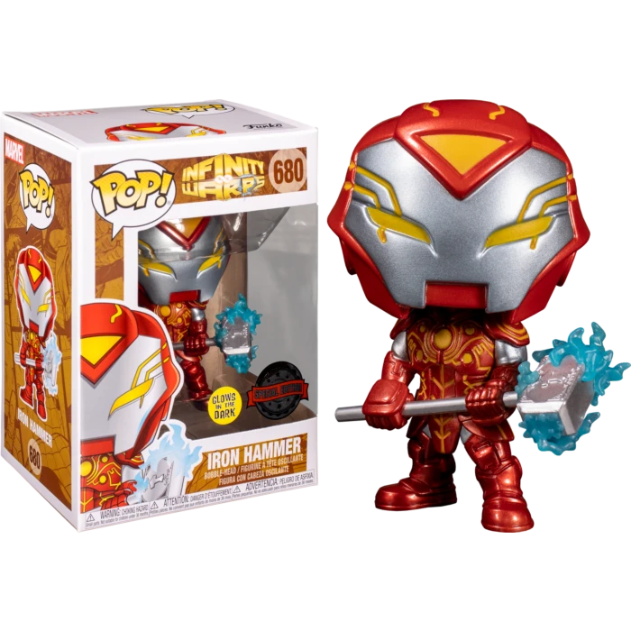 The Amazing Collectables Latest Additions Funko Pop! Infinity Warps - Iron Hammer Glow In The Dark #680 3 The Amazing Collectables Latest Additions Funko Pop! Infinity Warps - Iron Hammer Glow In The Dark #680