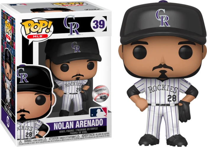 The Amazing Collectables Funko Pop! MLB Baseball - Nolan Arenado Colorado Rockies #39 Sports 3 The Amazing Collectables Funko Pop! MLB Baseball - Nolan Arenado Colorado Rockies #39 Sports