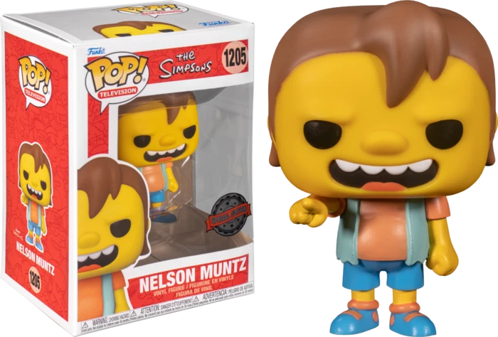 The Amazing Collectables Funko Pop! The Simpsons - Nelson Muntz #1205 Television 3 The Amazing Collectables Funko Pop! The Simpsons - Nelson Muntz #1205 Television