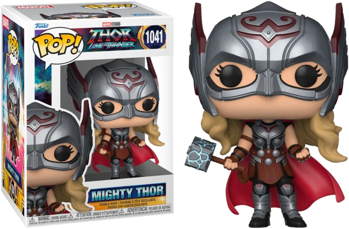 The Amazing Collectables Funko Pop! Thor 4: Love And Thunder - Mighty Thor #1041 3 The Amazing Collectables Funko Pop! Thor 4: Love And Thunder - Mighty Thor #1041