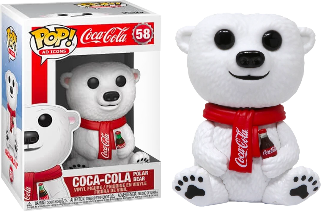 The Amazing Collectables Funko Pop! Coca Cola - Polar Bear #58 3 The Amazing Collectables Funko Pop! Coca Cola - Polar Bear #58