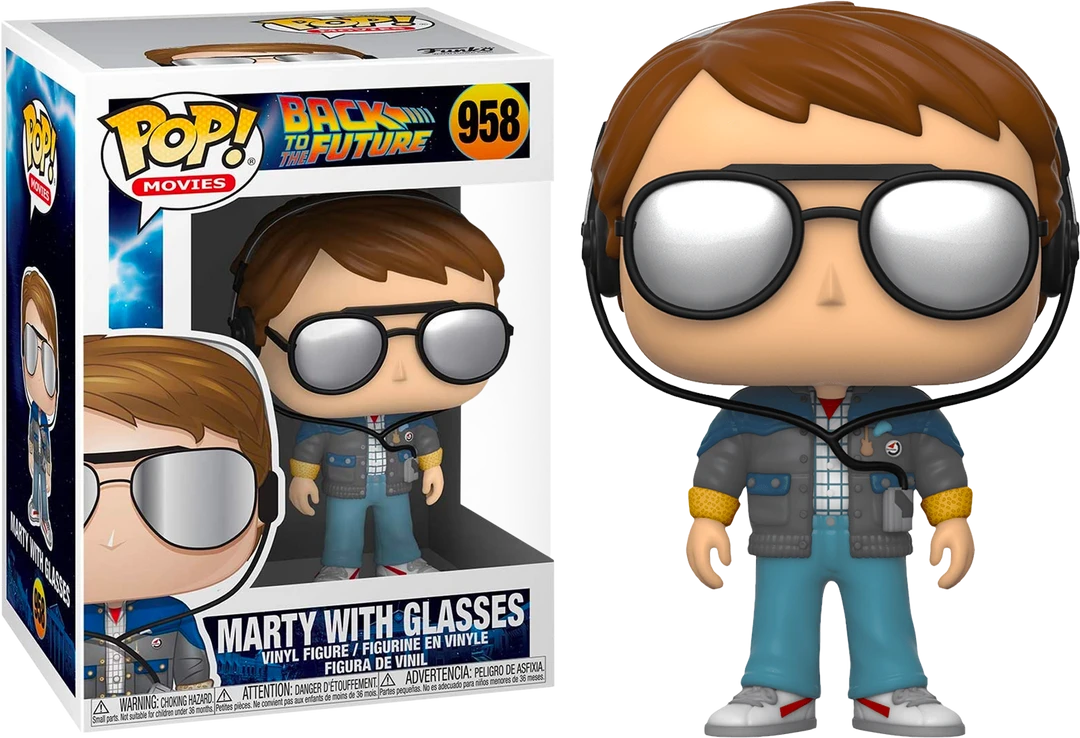 The Amazing Collectables Funko Pop! Back To The Future - Marty McFly With Sunglasses #958 Movies 3 The Amazing Collectables Funko Pop! Back To The Future - Marty McFly With Sunglasses #958 Movies