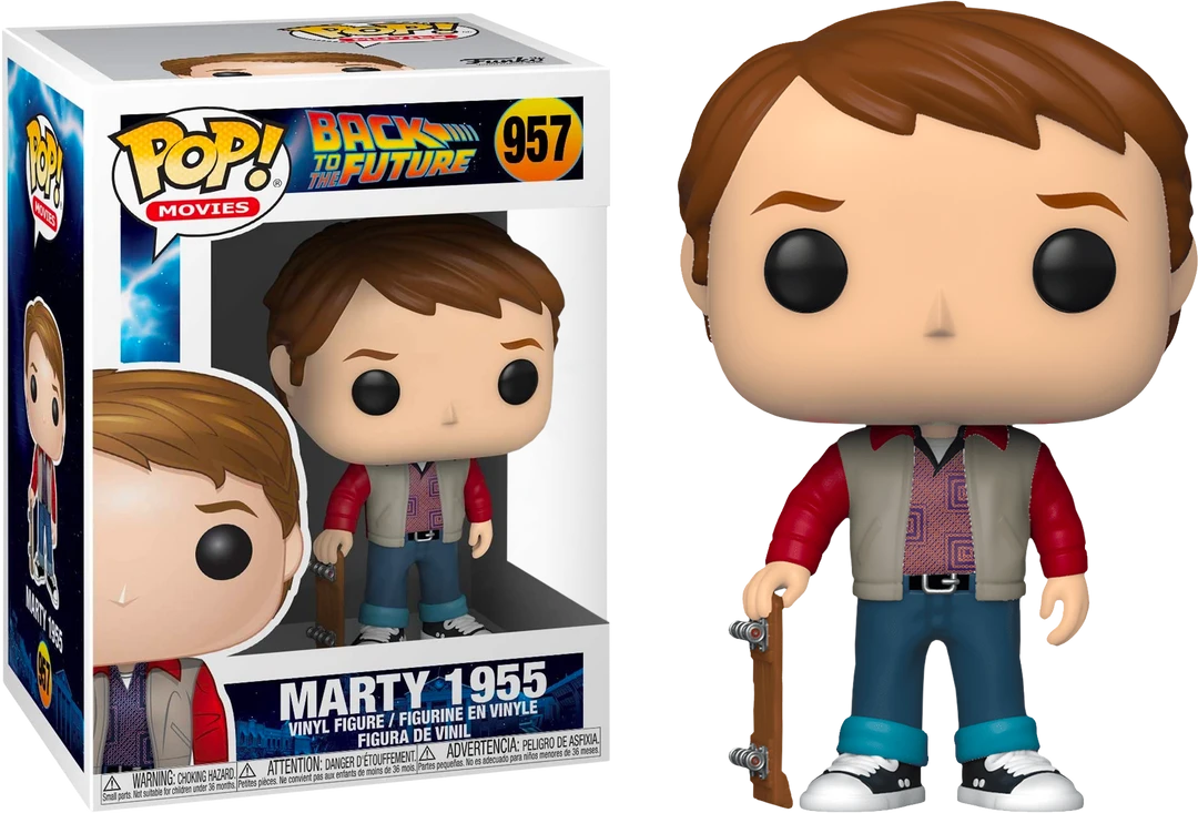 The Amazing Collectables Funko Pop! Back To The Future - Marty McFly In 1955 Outfit #957 Movies 3 The Amazing Collectables Funko Pop! Back To The Future - Marty McFly In 1955 Outfit #957 Movies