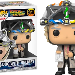 The Amazing Collectables Funko Pop! Back To The Future - Dr. Emmett Brown With Helmet #959 Movies